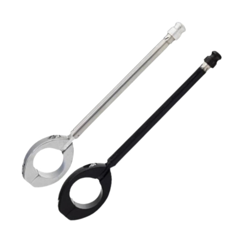 Antena Para Moto Corta Pipa Moto Retrátil Anti Cerol Aço Inox Guidão