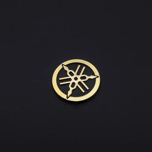 Adesivo De Moto Original Para YAMAHA 3D Emblema Redondo Logotipo Adesivos 48mm Motocicletas