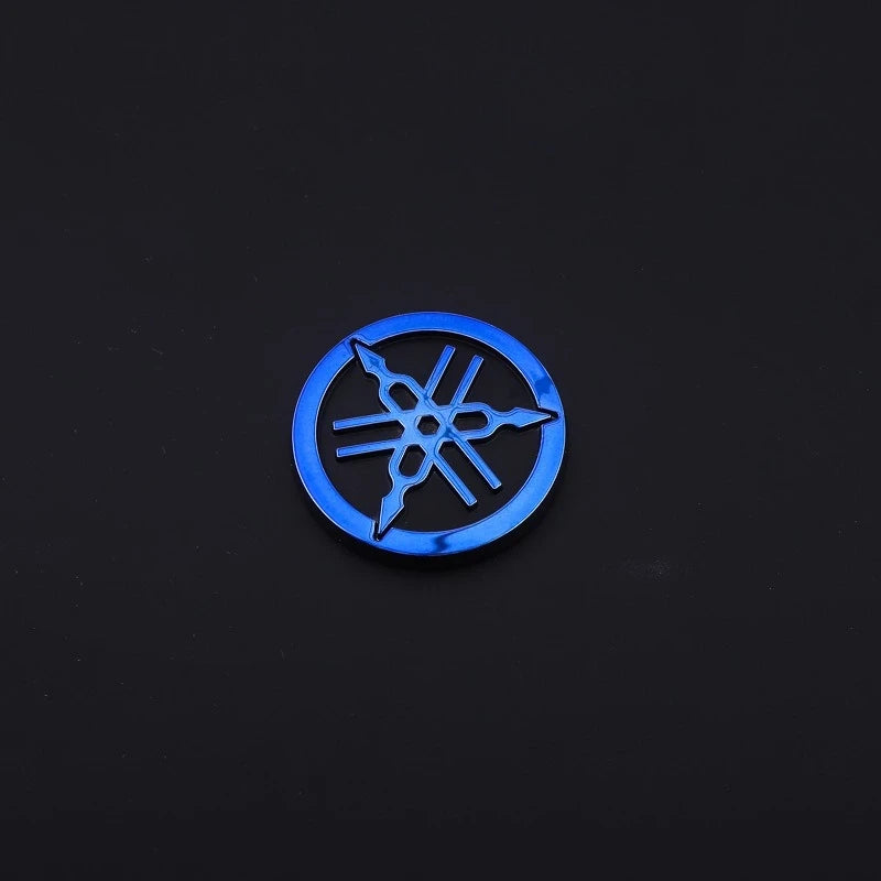 Adesivo De Moto Original Para YAMAHA 3D Emblema Redondo Logotipo Adesivos 48mm Motocicletas
